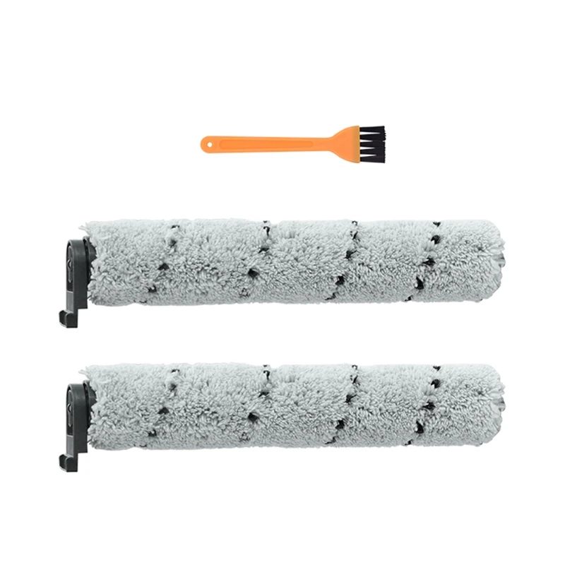 

3Pcs Main Roller Brush For Deerma VX100 Cordless Scrubber Vacuum Cleaner Sweeping Parts Household Sweeper Cleaning Tool