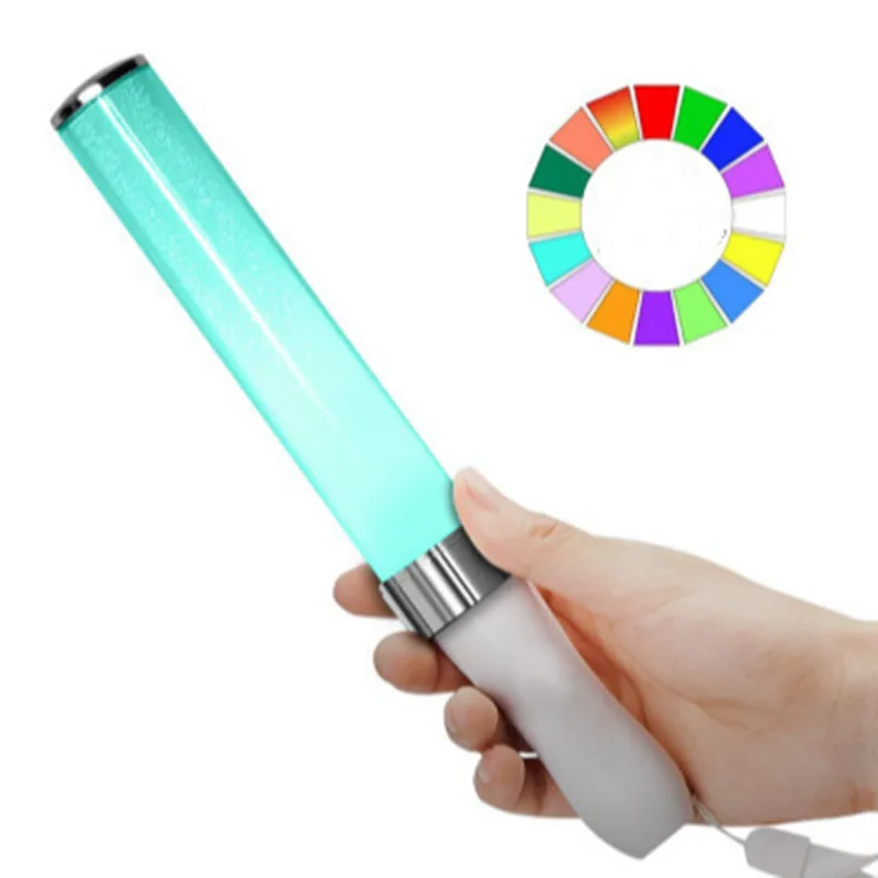 

25CM 15 Color Variations Wedding Party LED Glow Stick Camping Party Night Light Stick Concert Decoration