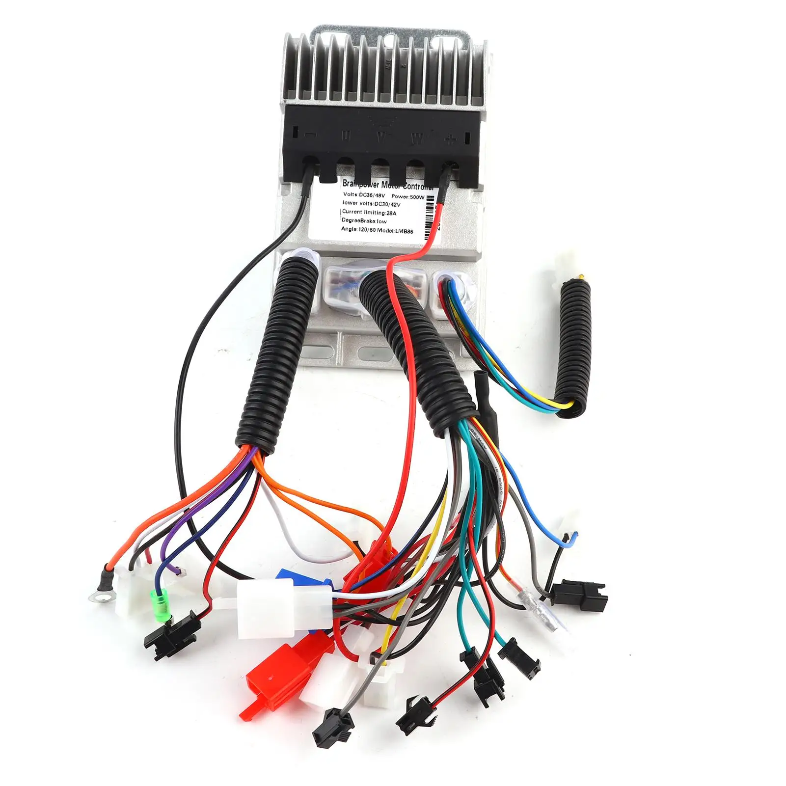 Контроллер скутера электронного велосипеда с алюминиевым корпусом 36 В-72 В 500/1000