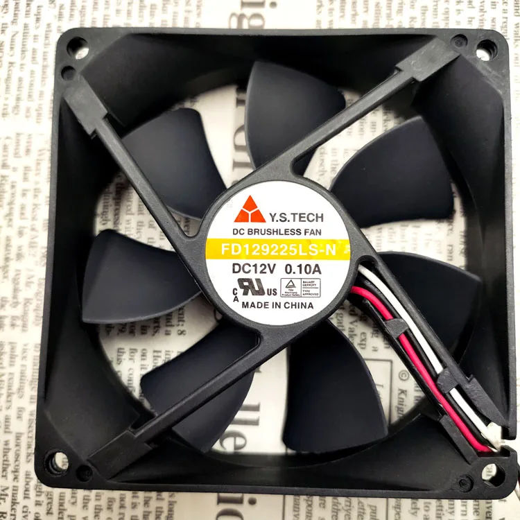 FD129225LS-N 9025 12V 0.10A 9CM Чехол охлаждающий вентилятор