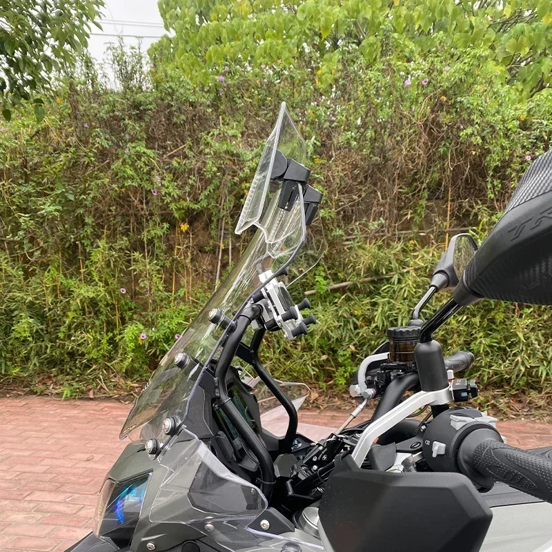 Для Suzuki BURGMAN 650 400 125 200 AN650 AN400 AN125 AN200 расширение лобового стекла мотоцикла спойлер