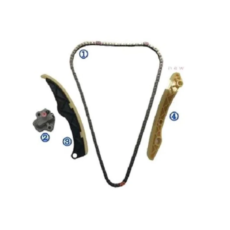 Новый OEM 4 шт. комплект синхронизации двигателя G4FJ 24321-2B620 24410-2B700 для Hyundai Accent Elantra Kia