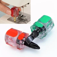 1pcs mini small portable radish head screw driver transparent handle repair hand tools precision car repair screwdriver kit set