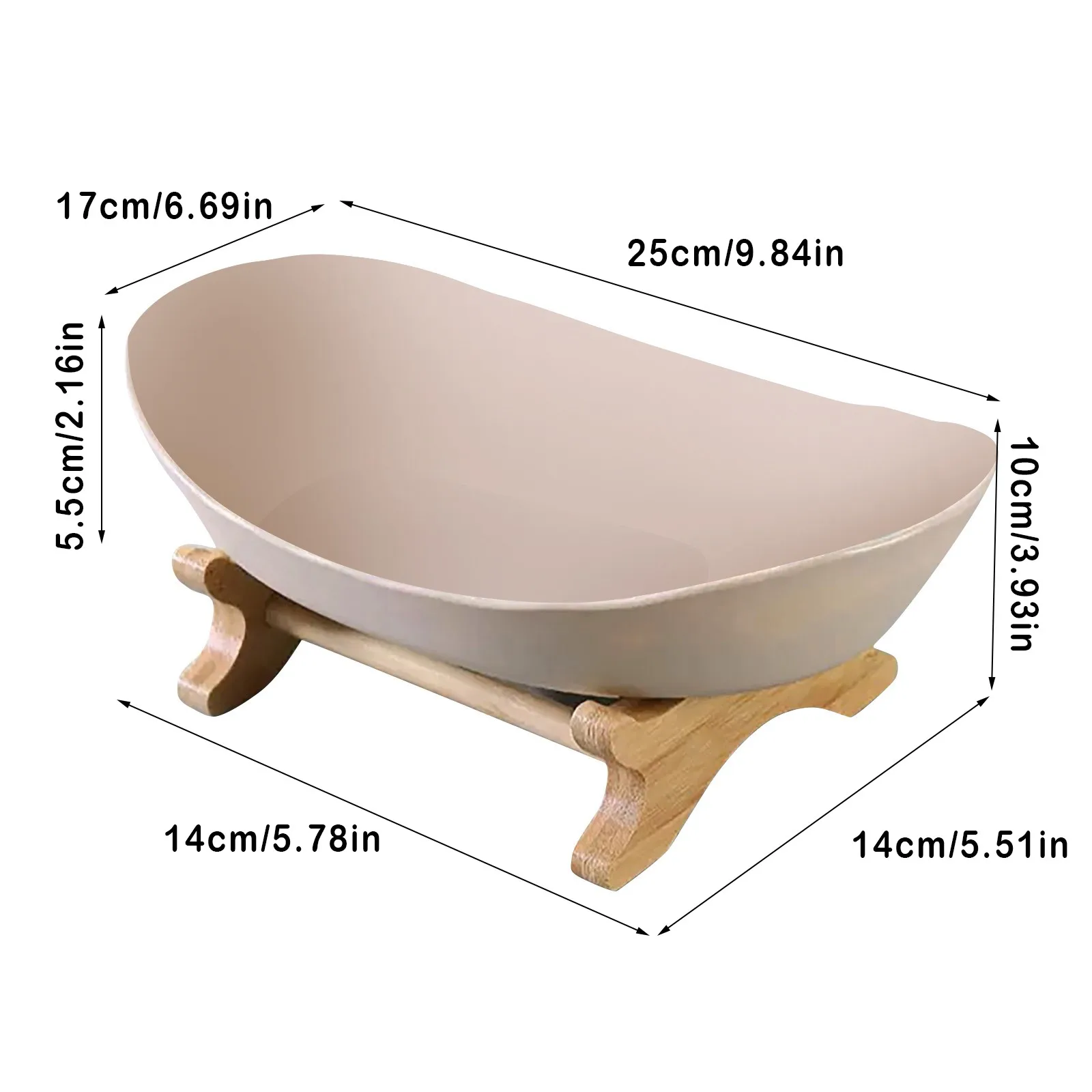 Fruit Tray Basket Wooden Frame Stand Multi Layer Candy Snack Plate Shelf Table Decoration Creative Modern Dried |