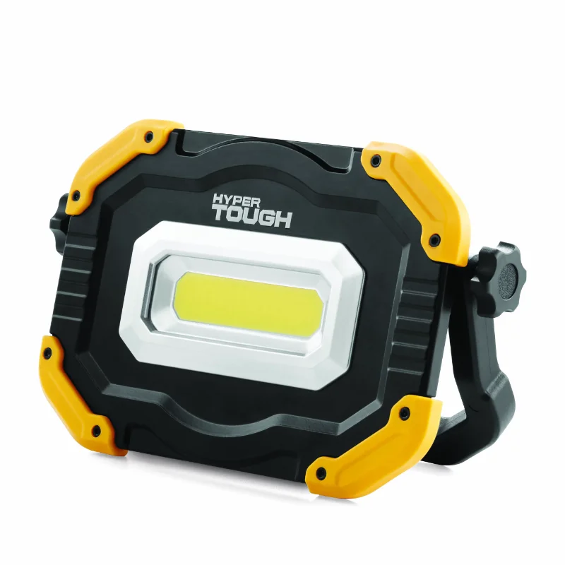 

2500 Lumen LED Rechargeable Work Light, Yellow, Black, Model 7046