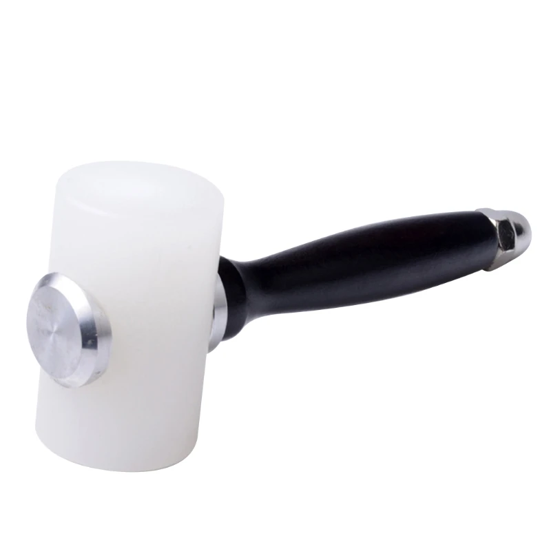 

Compact Leather Carving Hammer DIY Leathercraft Mallet Cowhide Sew Club Straight for Head Wood Handle Leather Cowhide To