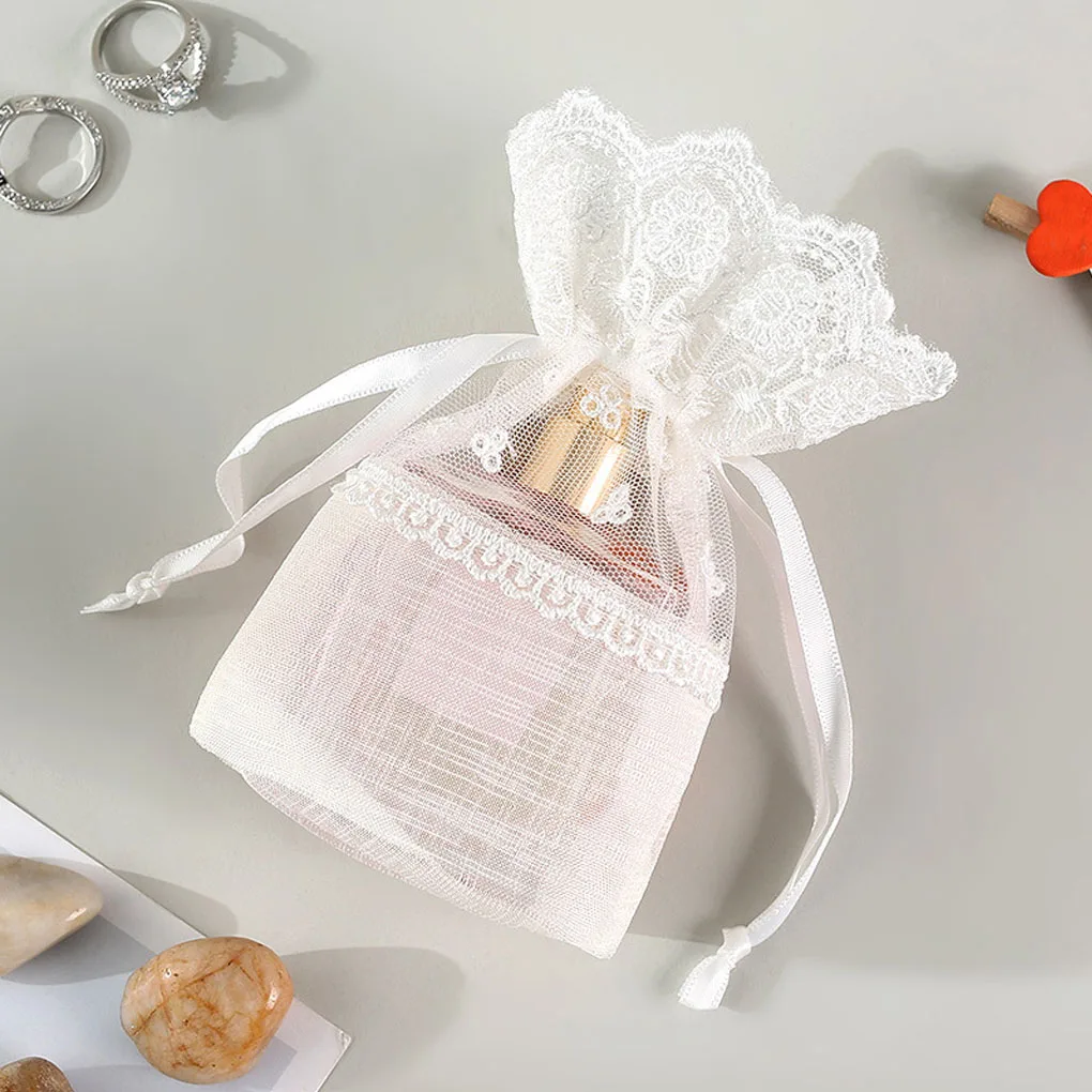 

Organza Sheer Gauze Element Jewelry Bags Packing Drawable Organza Bags Wedding Gift Bags Sachet Organza Christmas Gift Bag