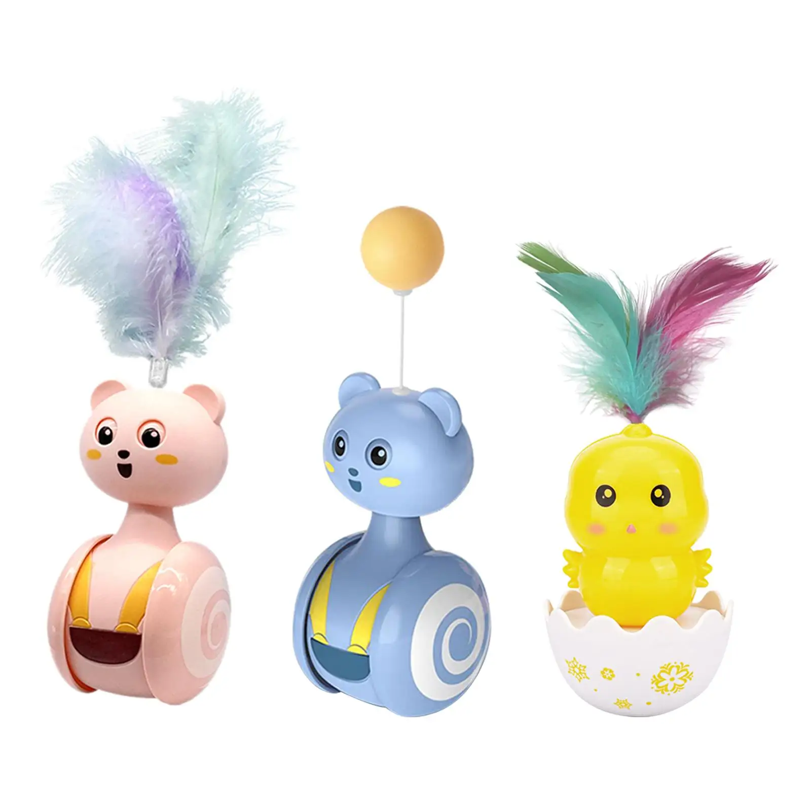 

Игрушка-неваляшка Интерактивная, самовращающаяся