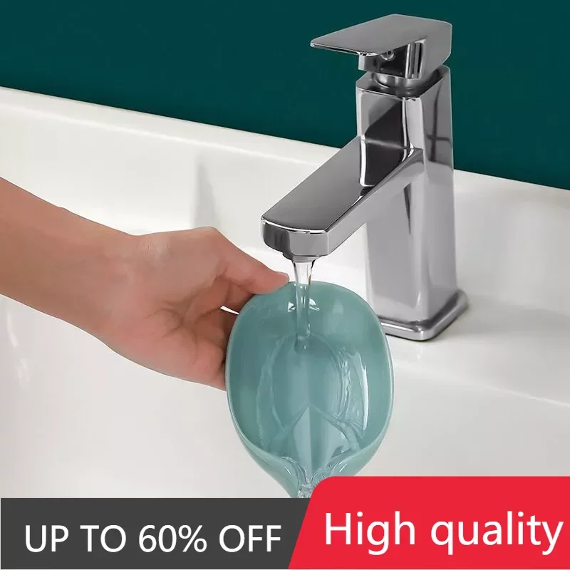

Leaf Shaped Soap Holder Shower Soap Shelf Bath Soap Box Vertical Suction Cup Laundry Soap Dish Storage gadget Bathroom Supplies