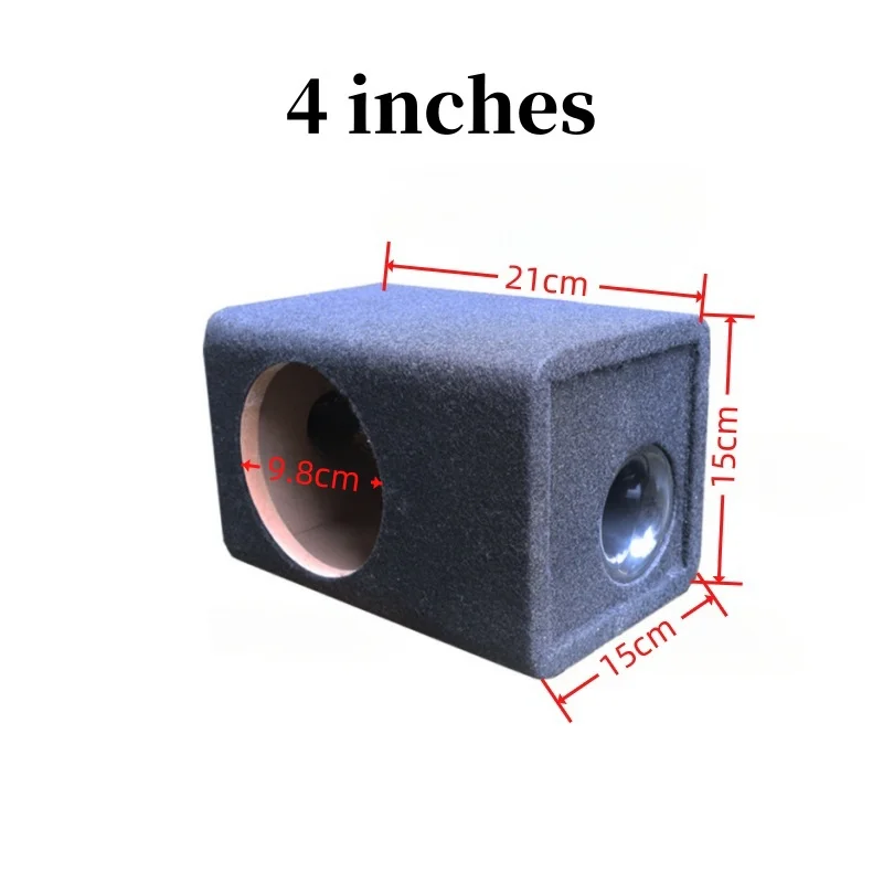 4-дюймовая пустая коробка для сабвуфера модификация автомобильного/домашнего