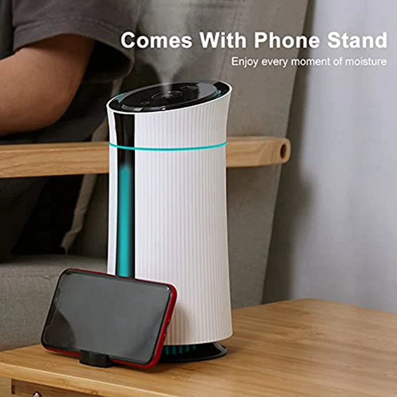 

Bright Mist Humidifier Mini LED Decorative Reusable Quiet Professional Adjustable Silent