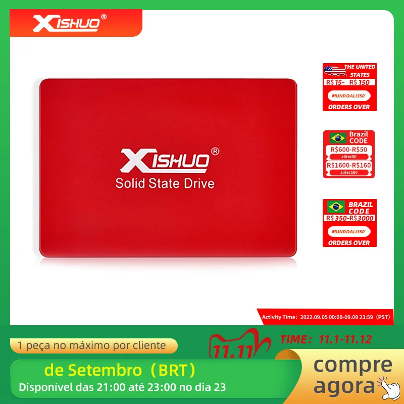 

Xishuo SSD 2.5 Inch Sata 60GB 120G 960GB SSD Solid State Drive SSD 240GB For Laptop Notebook Desktop Computer