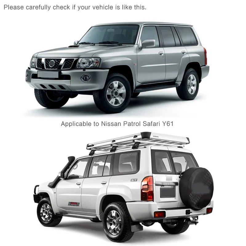Дефлекторы окон OUY для Nissan Patrol Safari Y61, защита от дождя и ветра (art.: 3920d98542b2e) - 3920d98542b2e