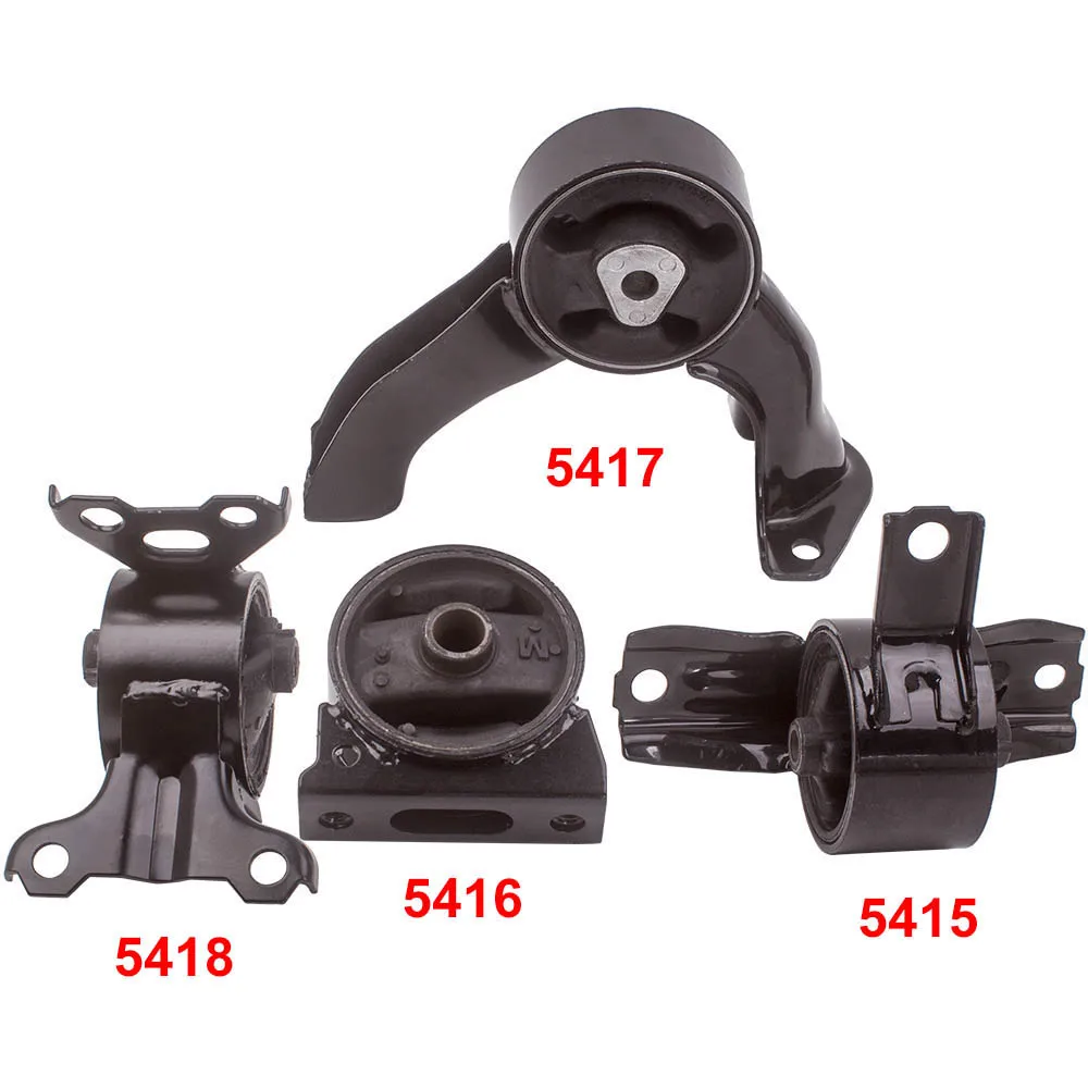 

4 шт. мотор и трансмиссия для Jeep Patriot (MK) L4 2.4L 2.0L 07-16 A5415