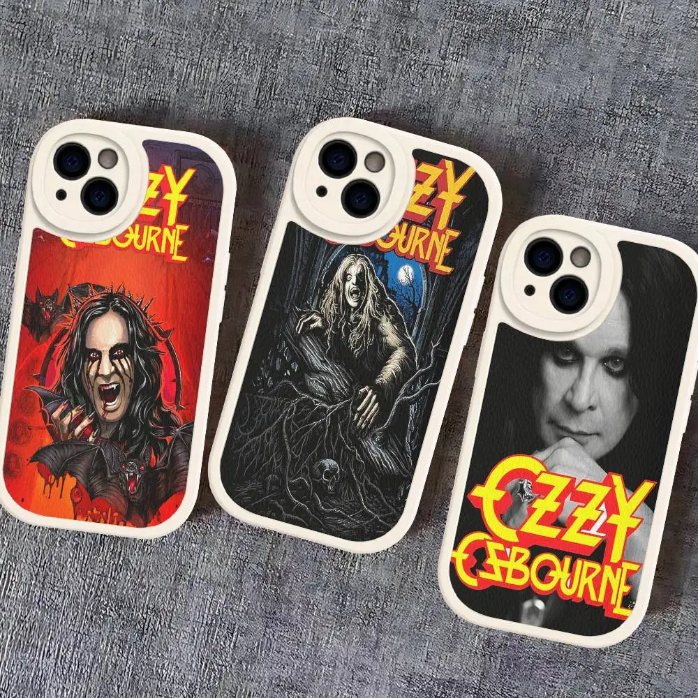 Фото Чехол для телефона Singer O-Ozzy O-Osbourne-S для iPhone 16 15 14 13 12 11 Pro Max Plus, кожаный, ударопрочный. №2