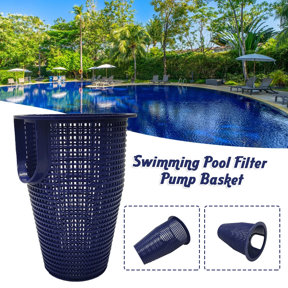 

Swimming Pool Skimmer Basket Replacement Small & Large Debris Strainer for Pump Remove Leaves Waste Pool Nets gass