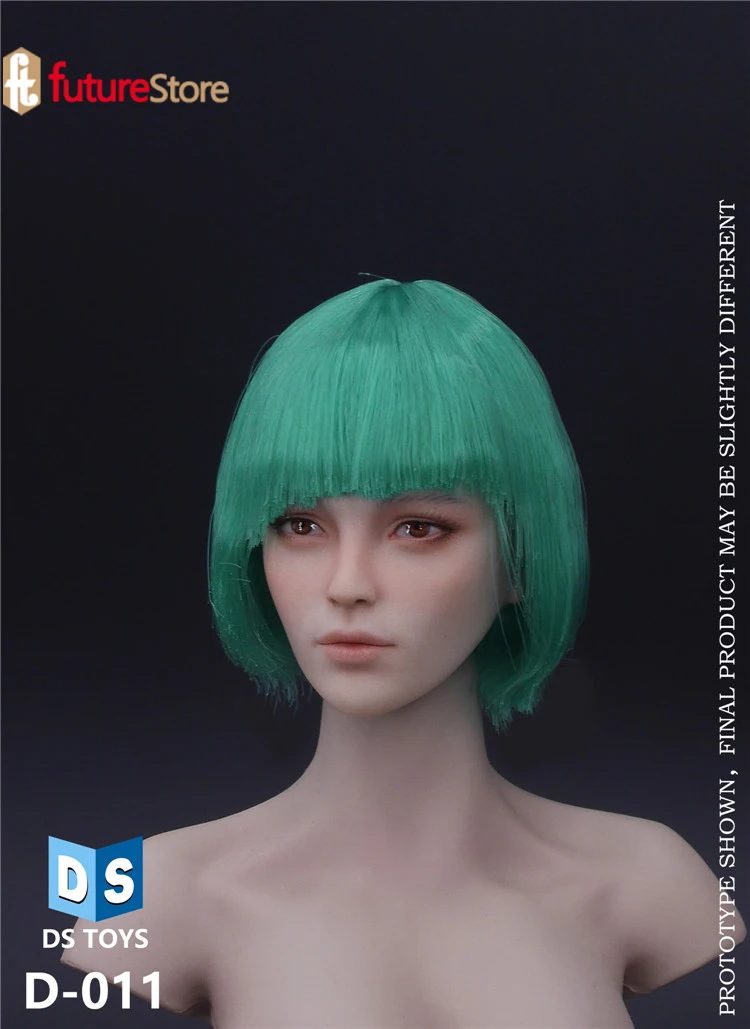 

FT DS TOYS 1/6 Cosplay Female Head Sculpture for European American White-Skinned Body Collection