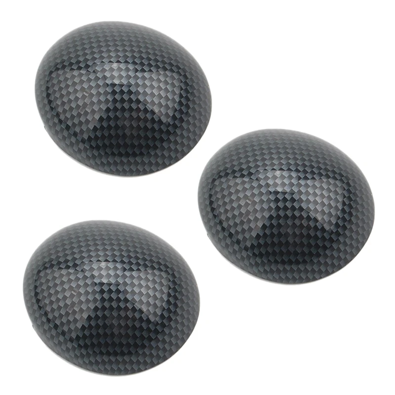

3X Car Carbon Fiber Color Gear Shift Knob Head Cover Trim For Honda Civic 2006-2011