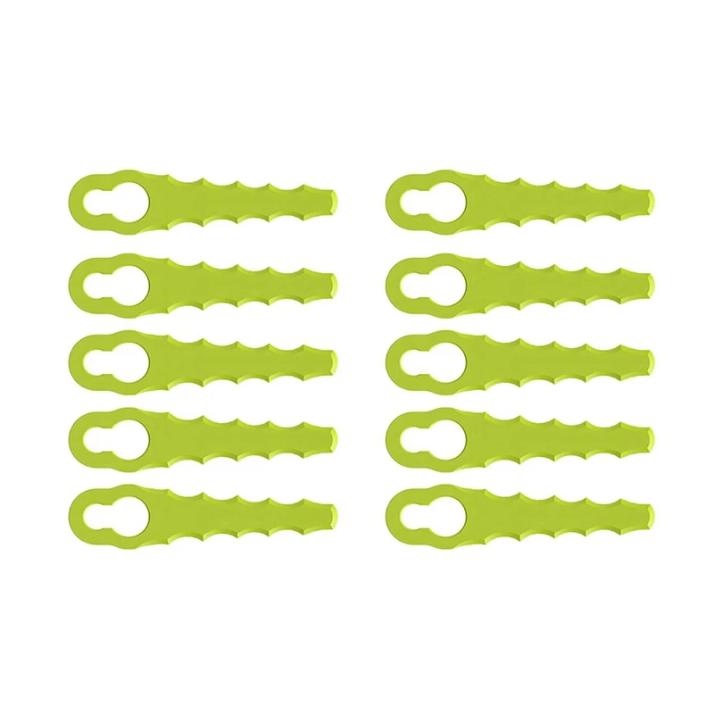 

For Blades Suitable Blade And Heads Double 10pcs - Serrated For And Plastic Edge Rac155 Trimmers Blade Rac157-rac158