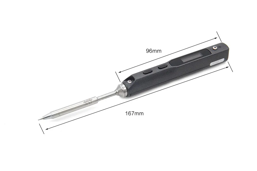 

TS100 Portable Smart Soldering Iron with USB port by charging plugs, power banks 8 seconds heating to 300 degrees Celsius