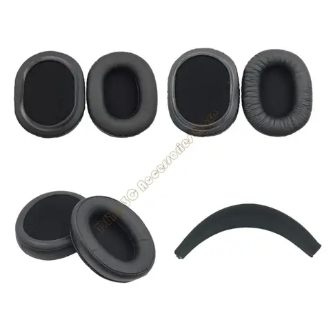 Протеиновые кожаные амбушюры для наушников OOTDTY MDR-7506 MDR-900ST