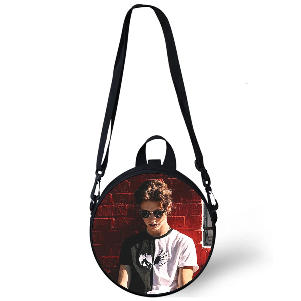 Payton Moormeier Merch Child kindergarten Bag 3D Print Crossbody Shoulder Bags For School Women Mini Round Bagpacks Rugtas Bag