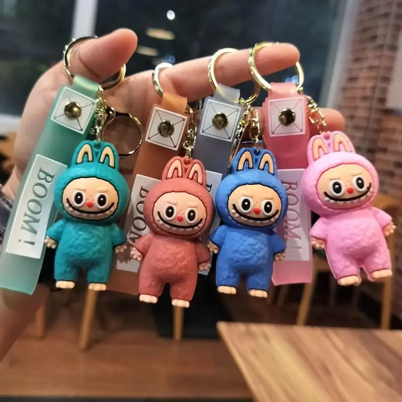 Labubu аниме Monster Series брелок кукла подвесная игрушка креативная модель игрушечный