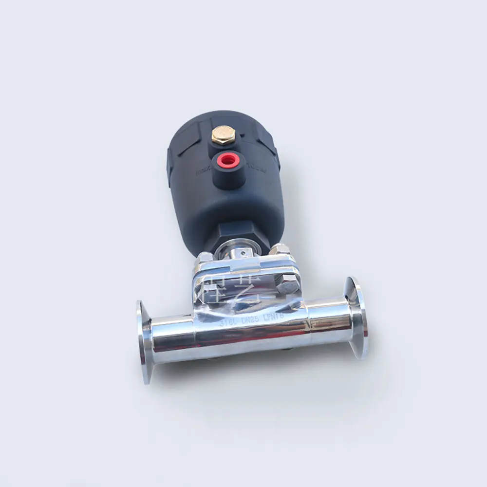 Фото DN8/10/15/20/25/32/40/50 x 1.5" Tri Clamp Sanitary Diaphragm Valve Pneumatically Actuated SUS 316L Stainless Homebrew Обустройство DN8/10/15/20/25/32/40/50 x 1.5" Tri Clamp Sanitary Diaphragm Valve Pneumatically Actuated SUS 316L Stainless Homebrew Обустройство