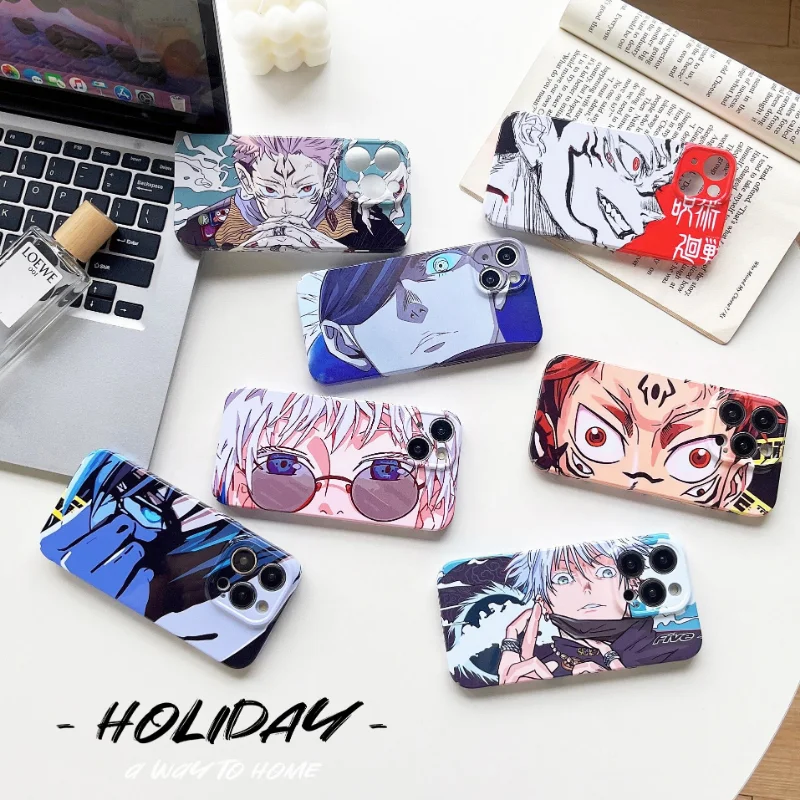 

Anime Gojo Satoru Itadori Yuji Ryomen Sukuna Phone Case Cover for IPhone 11 12 13 14 Pro Max Case for IPhone 14 Pro Max
