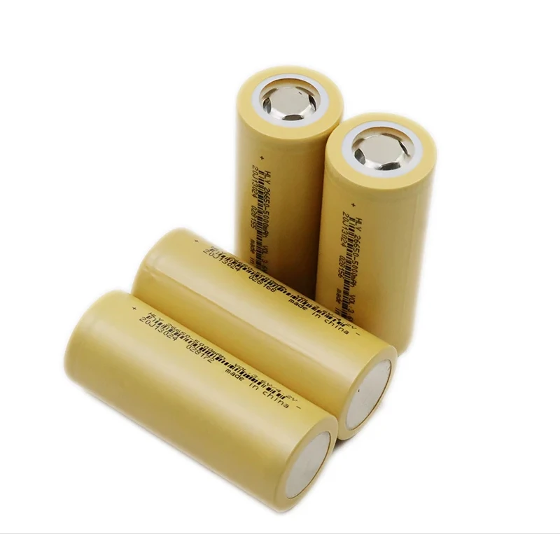 Фото Оригинальная высокомощная литиевая батарея Vapcell HLY INR 26650 5000 мАч CDR 15A 3.7V для мощных фонарей №3