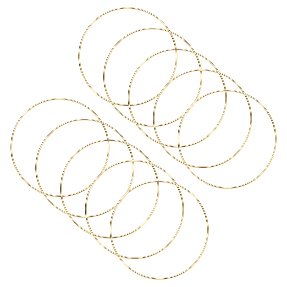 

Healifty, 10 шт., 16 см, простой Ловец снов, круглое металлическое кольцо для фотографий