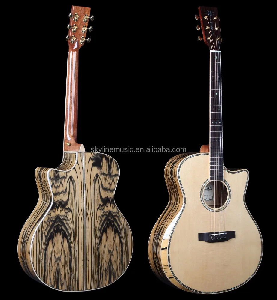 

40-дюймовые акустические гитары hm810грск Himor из массива дерева, народные гитары