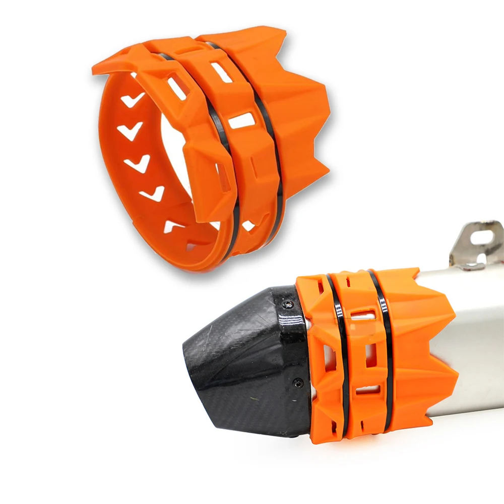 

Universal Dirt Pit Bike Exhaust Muffler Silencer Protector Guard for Motocross 6 Colors Motorcycle Exhaust System Protector