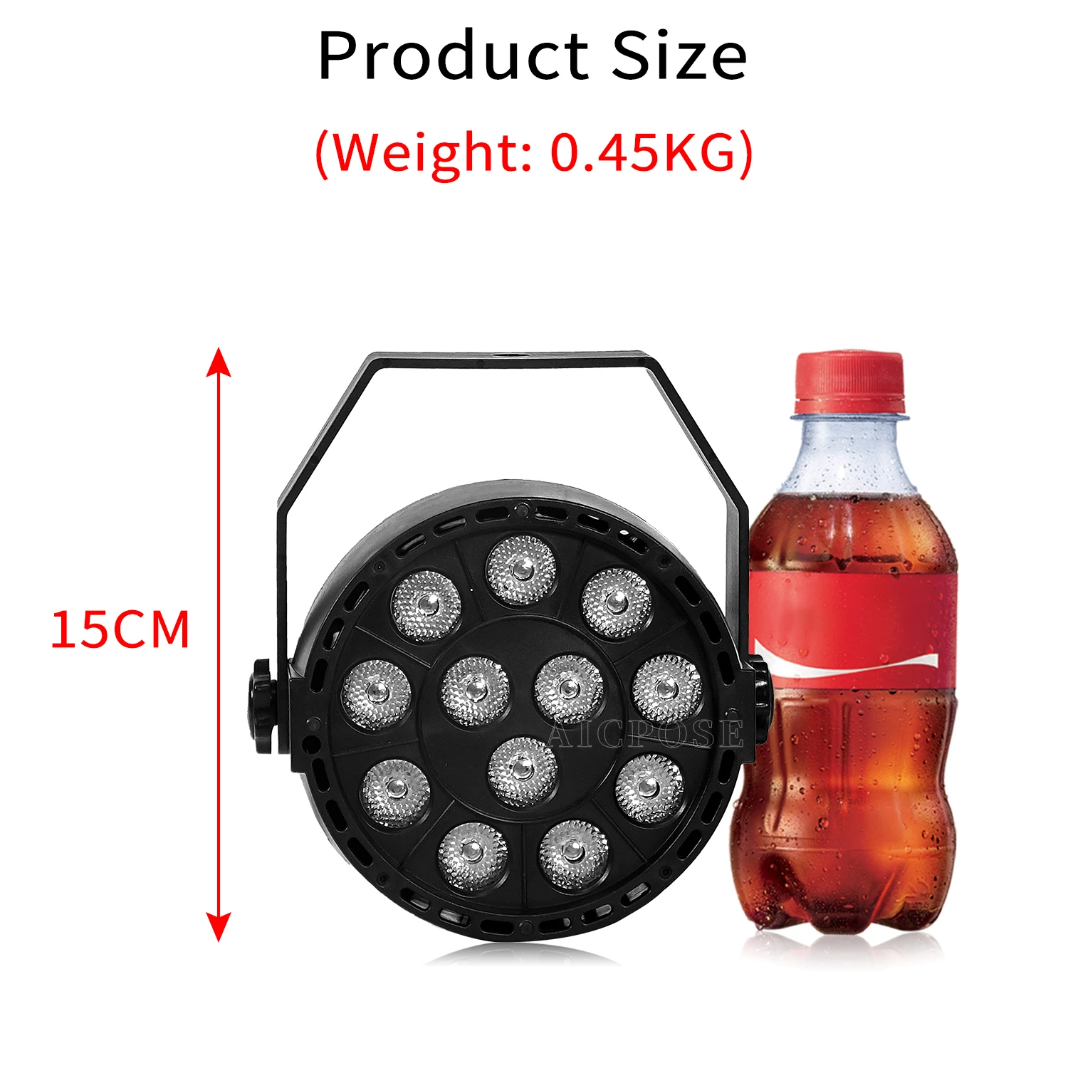 30 шт./лот 12x3 Вт RGB 3 в 1 светодиодный минисветильник Par RGBW четыре цвета