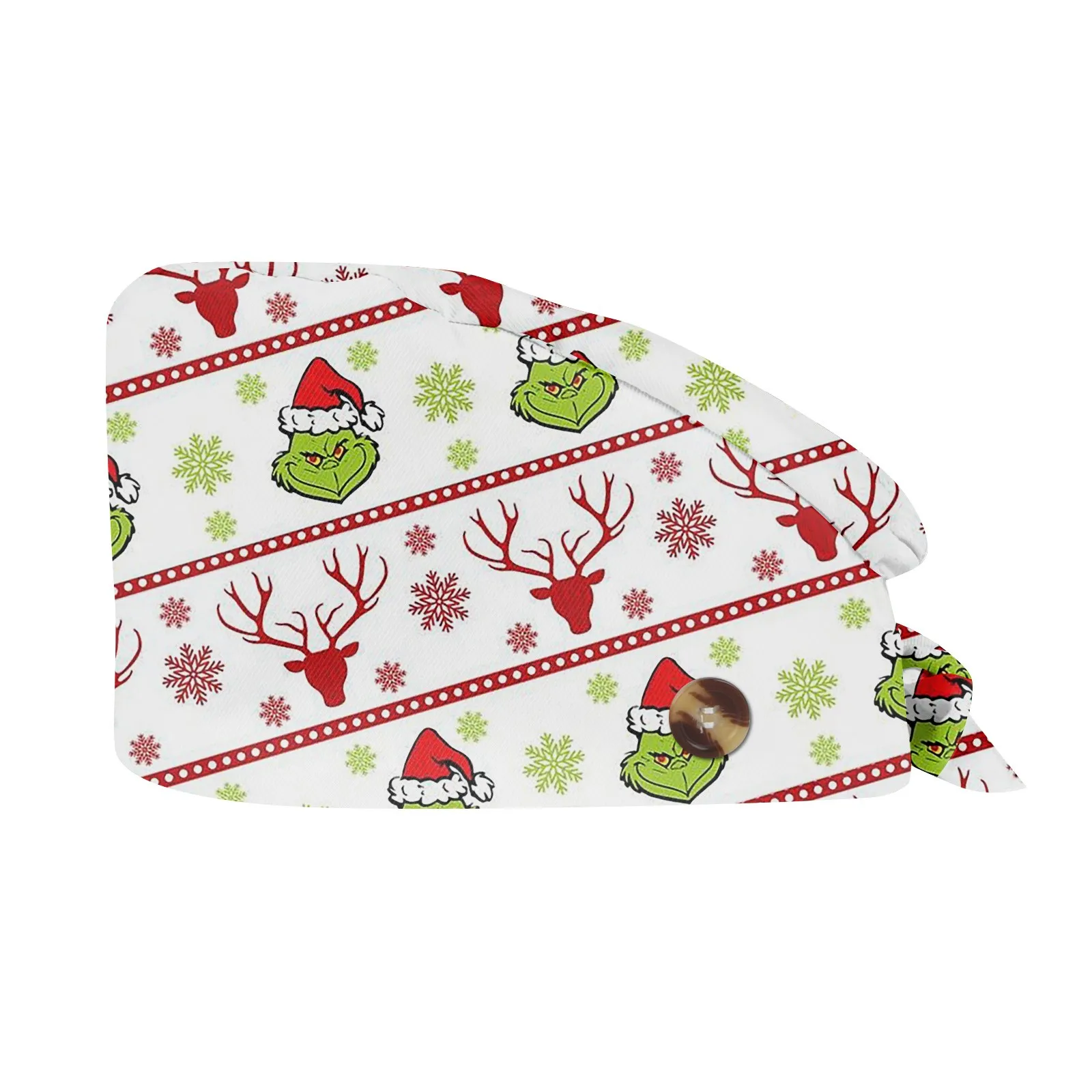 2024 Рождественская Специальная Регулируемая Хирургическая Шапочка скраб-шапочка