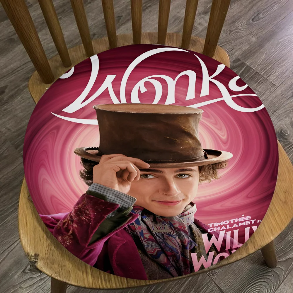 W-Wonka Новый Фильм Искусственный Стул Квадратная Подушка 40x40 См Удобный Дышащий