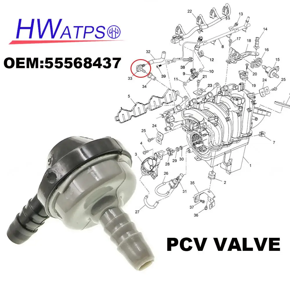 Для Chevrolet Cruze Tracker Sonic VW Passat B5 Audi TT A5 Q5 A3 A4 Seat Exeo обратный клапан впускного коллектора