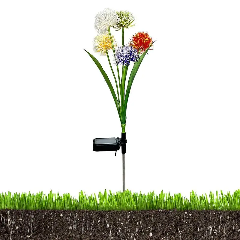 

Одуванчик на солнечной батарее, искусственная работа, фонари на солнечной батарее, декоративные цветы в форме солнечной батареи, фонари на ...