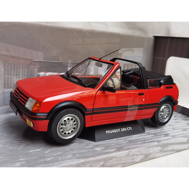 

Solido 1/18 Scale 205 GTI 1989 Convertible Alloy Car Model