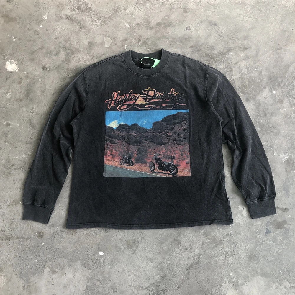 Винтажная хлопковая футболка с коротким рукавом и принтом лягушки