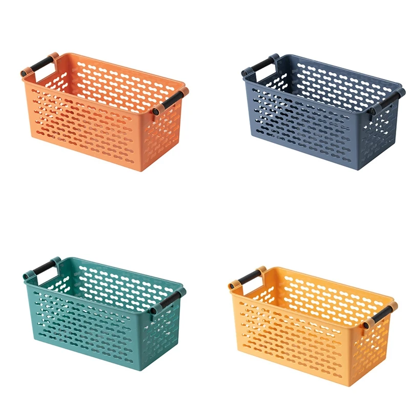 

4 шт., портативная настольная корзина для хранения специй