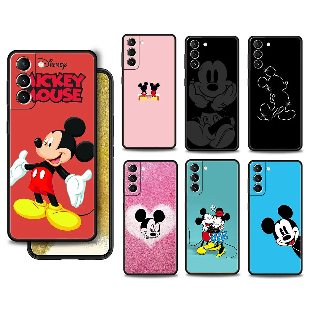 

For Samsung S10e S8 S20 FE 2022 S7 S22 Ultra 5G S21 Plus S10 S9 Phone Coque Trend Para Disney Lovely Minnie & Mickey Mouse