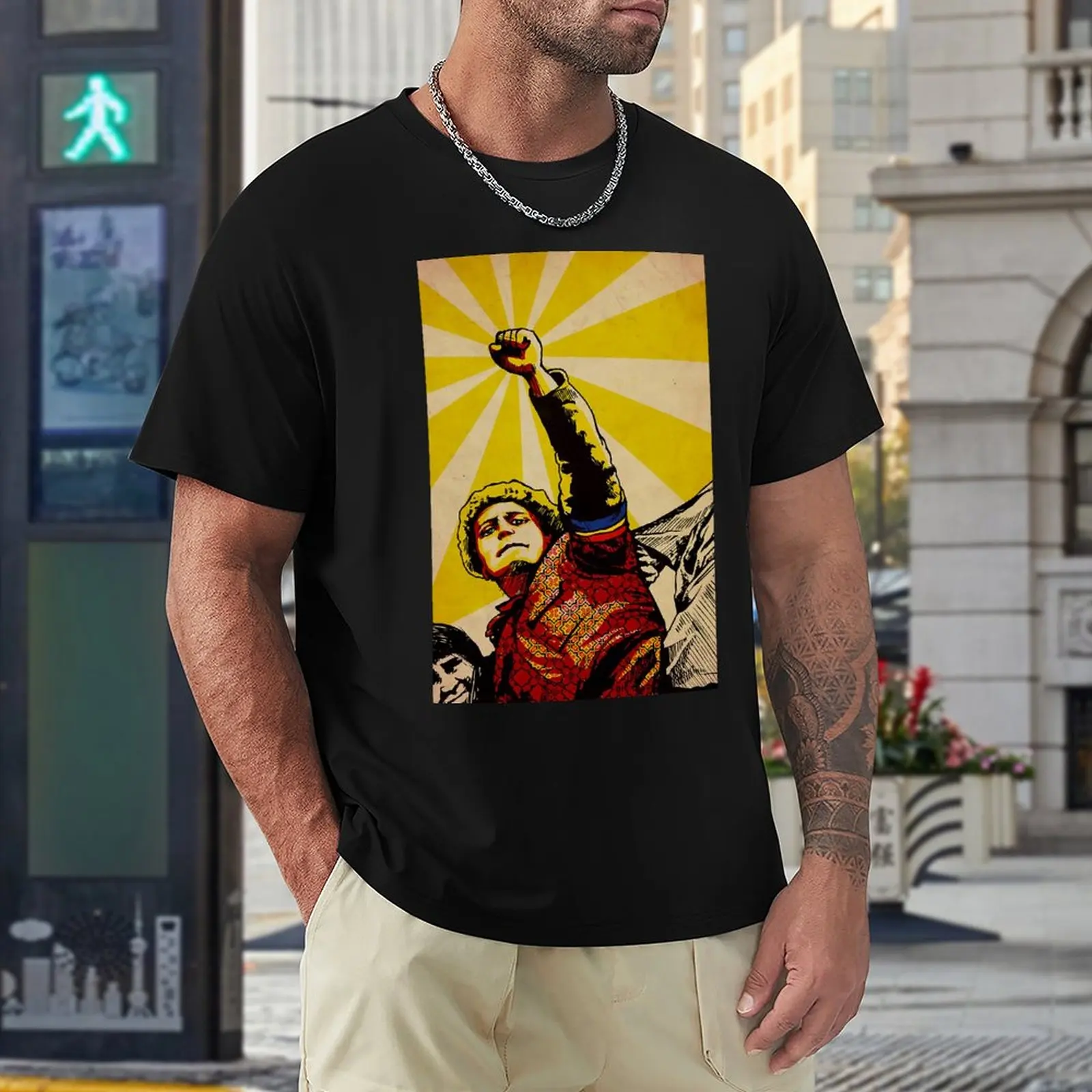 

CCCP Soviet Union The Communist Party Cute T-shirts top Quality Home Eur Size