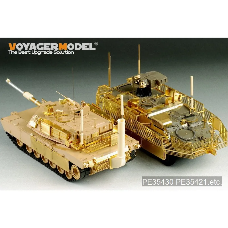 Модель Voyager PE35430 в масштабе 1/35 современный USMC M1A1 Abrams Basic (для TAMIYA35369)