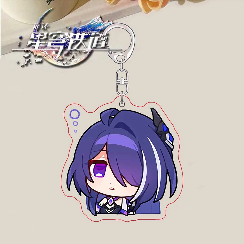 Honkai: Star Rail Acheron брелок аниме игровые аксессуары рюкзак кулон реквизит значок