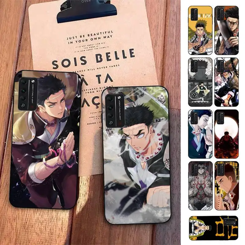 

BANDAI Demon Slayer Gyoumei Himejima Phone Case for Huawei Honor 10 i 8X C 5A 20 9 10 30 lite pro Voew 10 20 V30
