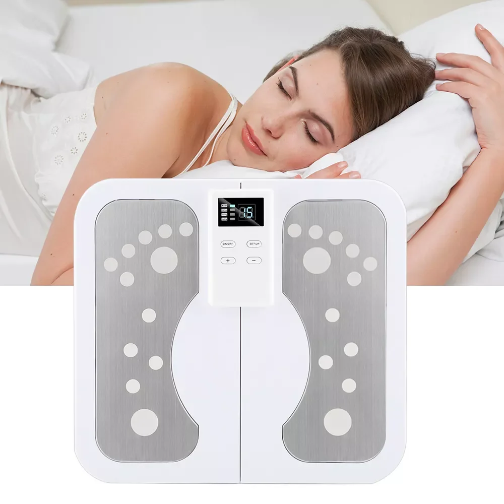 

NEW2023 Electric EMS Foot Massage Pad 10 Modes Foot Massager Remote Control Foot Massage Instrument Machine Relieve Pain Spa Hea