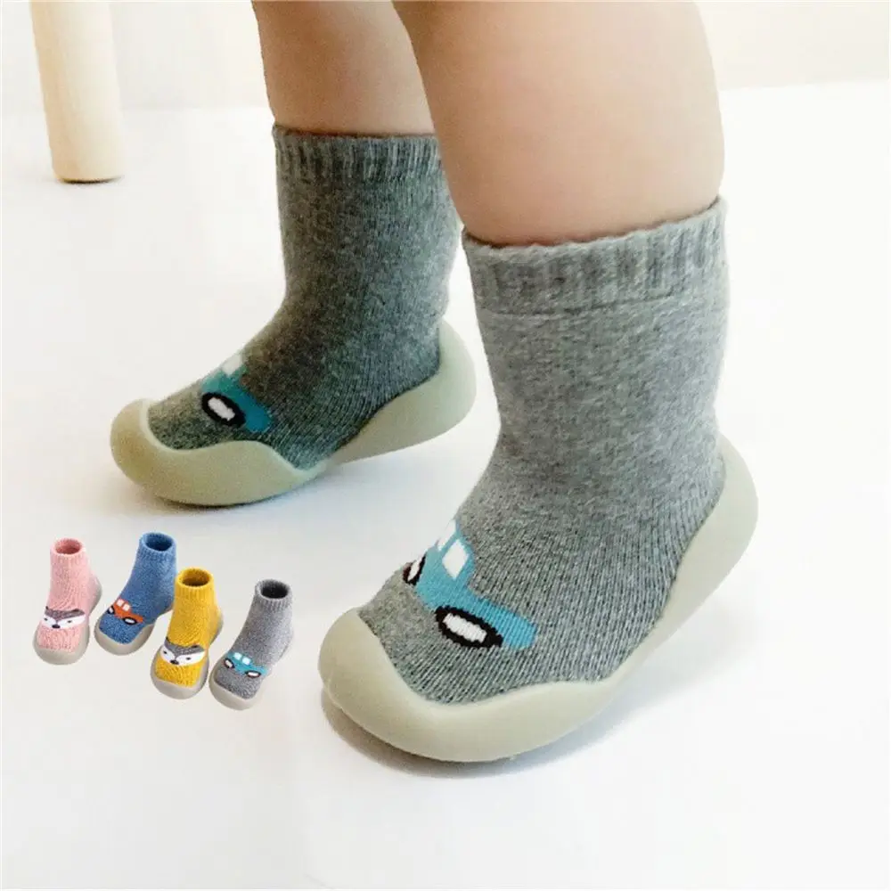 

Soft Baby Toddler Kids Anti-slip Winter Warm Slipper Socks