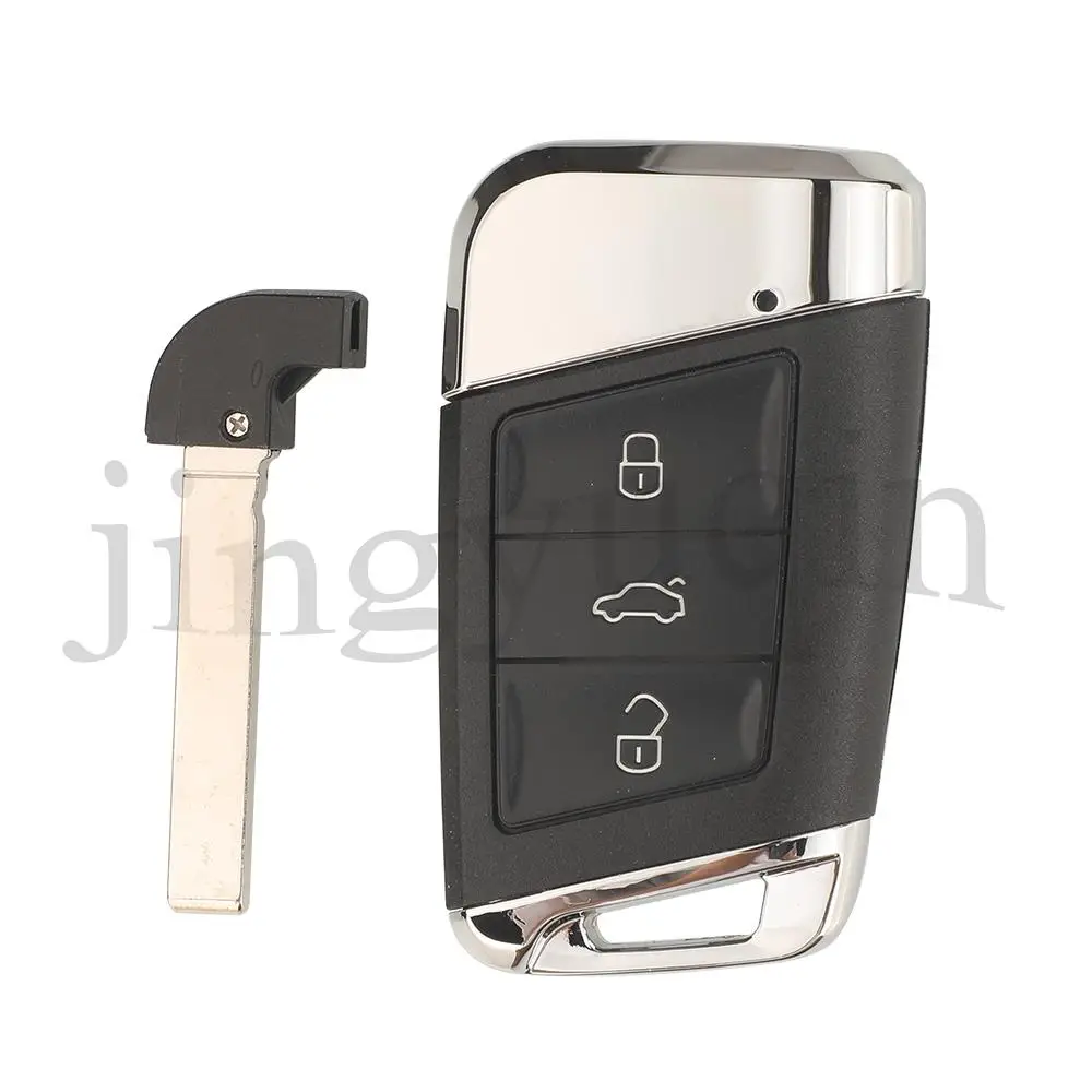 

Чип Для Смарт-ключа Jingyuqin 3-кнопочный 433 МГц MQB48 Для VW Volkswagen Passat Variant Magotan B8 Superb Skoda A7 2015-2020
