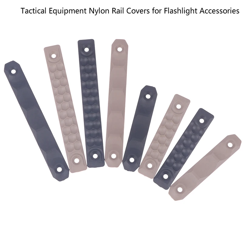 

1Set Tactical Outdoor Activities Equipment Nylon Rail Covers for Flashlight Accessories